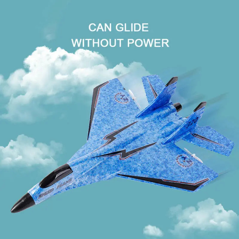 2.4G Glider RC Drone MIG 320 Fixed Wing Airplane Hand Throwing Foam Dron Electric Remote Control Outdoor RC Plane Toys for Boys - Toys Galore & More