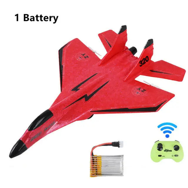 2.4G Glider RC Drone MIG 320 Fixed Wing Airplane Hand Throwing Foam Dron Electric Remote Control Outdoor RC Plane Toys for Boys - Toys Galore & More