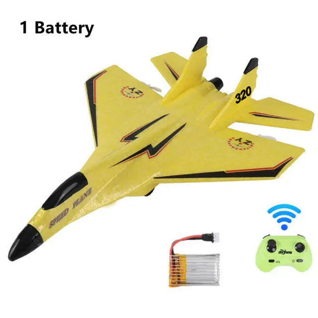 2.4G Glider RC Drone MIG 320 Fixed Wing Airplane Hand Throwing Foam Dron Electric Remote Control Outdoor RC Plane Toys for Boys - Toys Galore & More