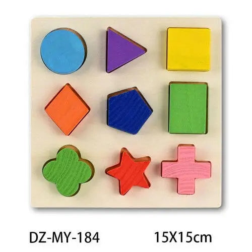 New 30cm Baby Toys Montessori Wooden Puzzle Hand - Toys Galore & More