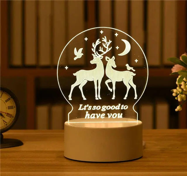 3D Led Night Light Model Toys - Toys Galore & More