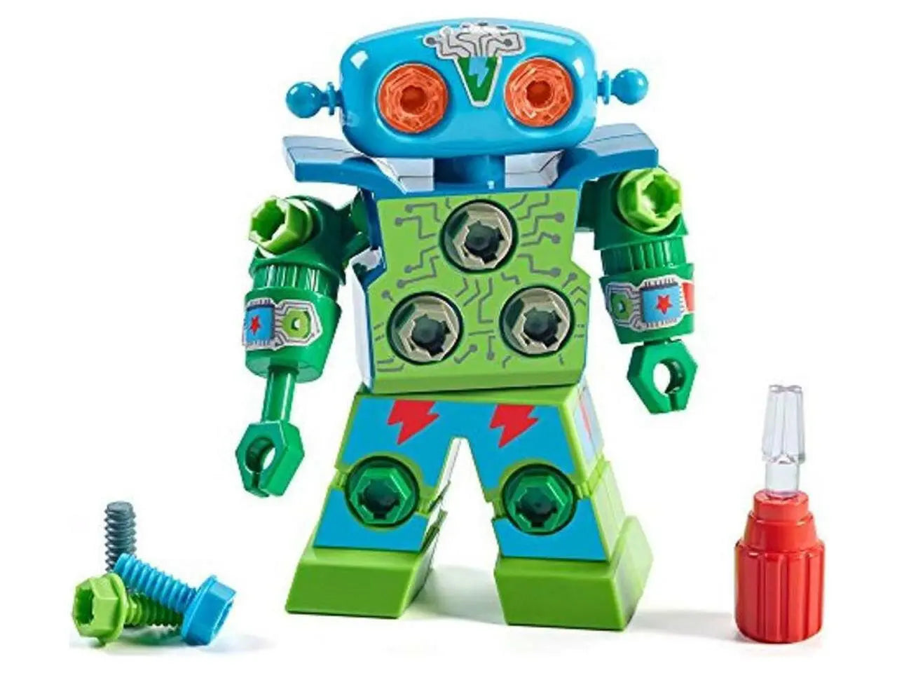 Design & Drill Robot, Preschool STEM & Take Apart Building Toys for Toddler Boys Girls Ages 3+