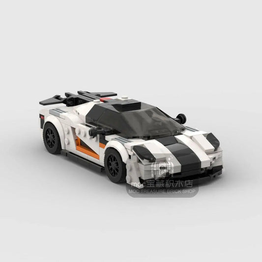 Koenigsegg One Racing Sports Car Brick Toys - Toys Galore & More