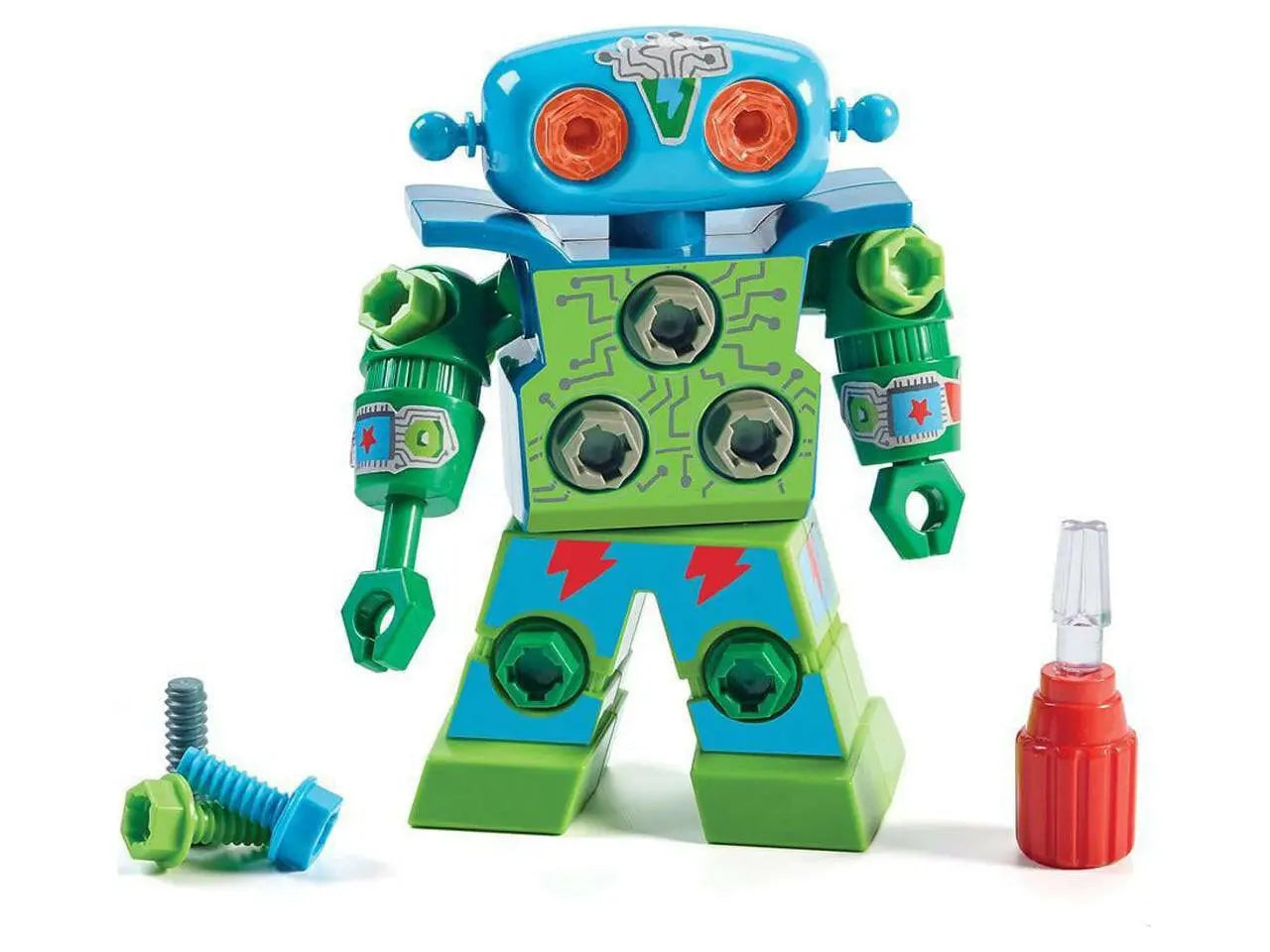 Design & Drill Robot, Preschool STEM & Take Apart Building Toys for Toddler Boys Girls Ages 3+