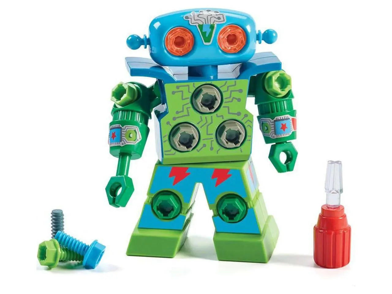 Design & Drill Robot, Preschool STEM & Take Apart Building Toys for Toddler Boys Girls Ages 3+