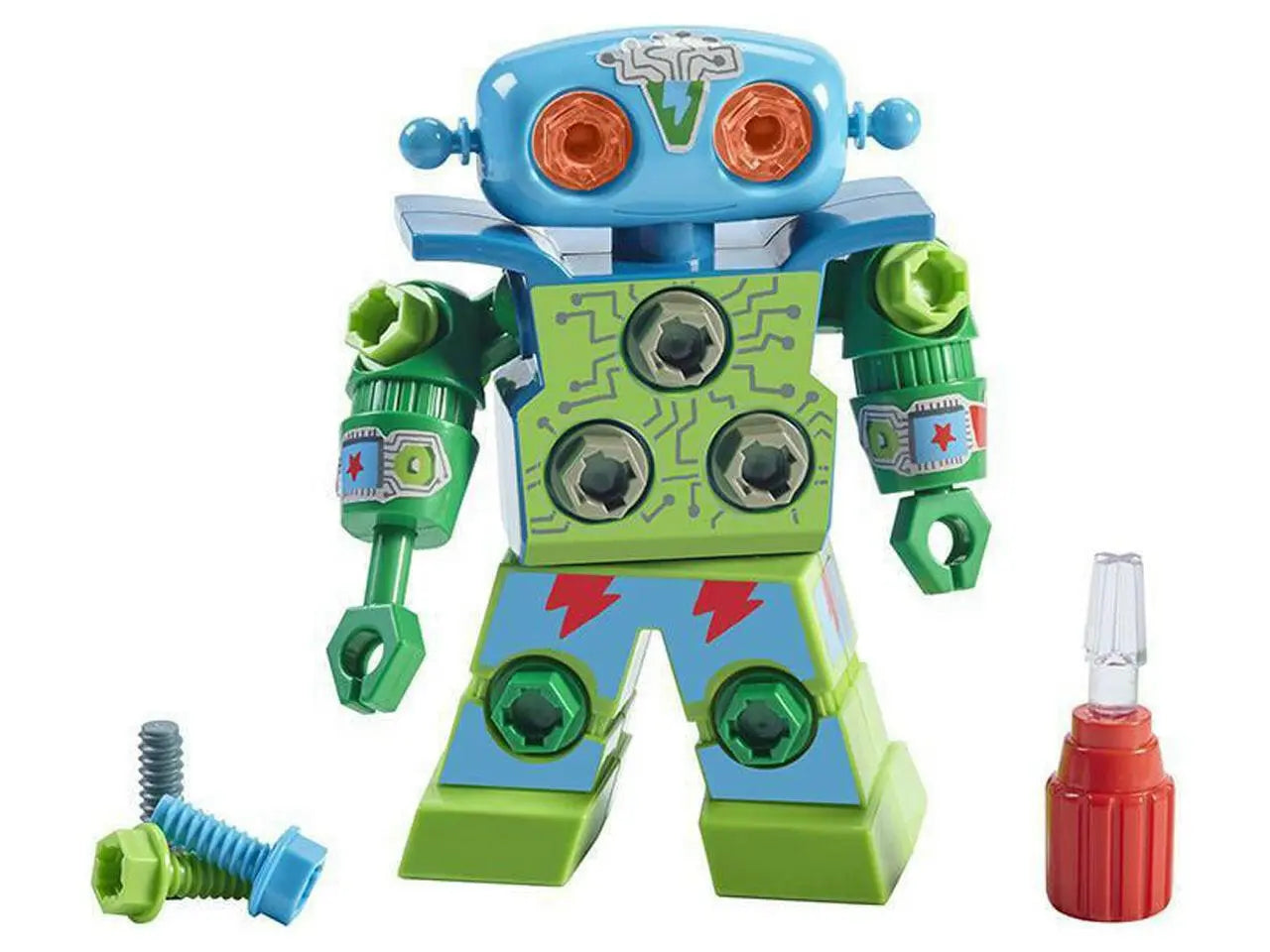 Design & Drill Robot, Preschool STEM & Take Apart Building Toys for Toddler Boys Girls Ages 3+