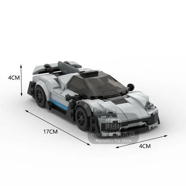 Benz One Racing Sports Brick Car Toys - Toys Galore & More