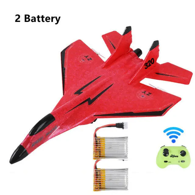 2.4G Glider RC Drone MIG 320 Fixed Wing Airplane Hand Throwing Foam Dron Electric Remote Control Outdoor RC Plane Toys for Boys - Toys Galore & More