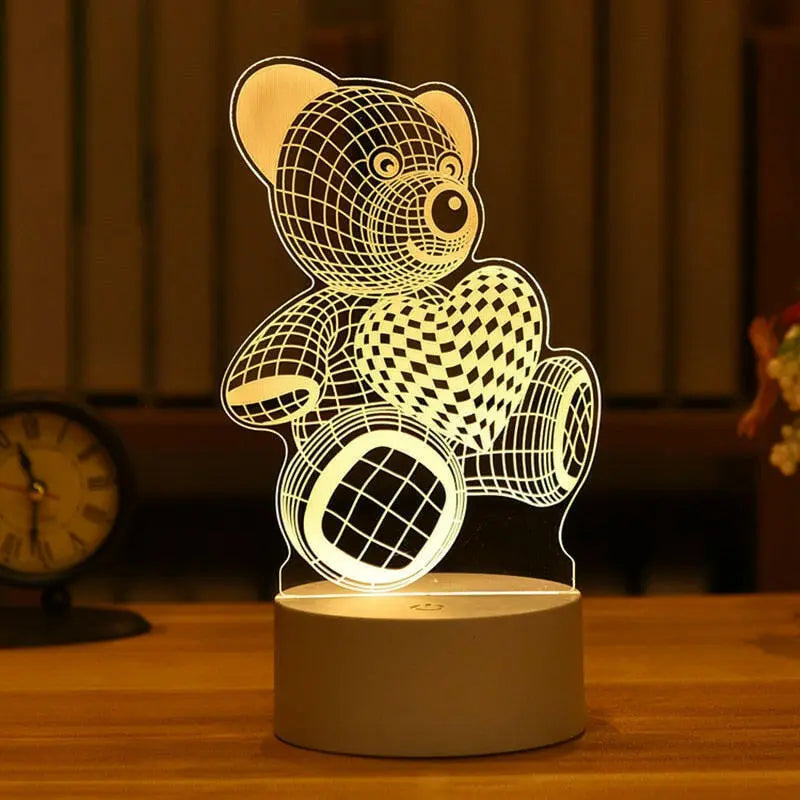 3D Led Night Light Model Toys - Toys Galore & More