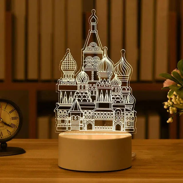 3D Led Night Light Model Toys - Toys Galore & More