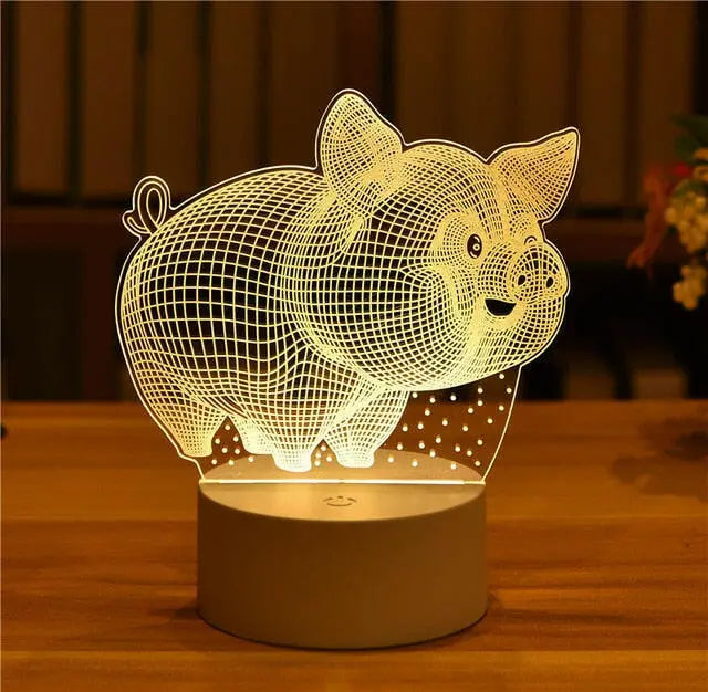 3D Led Night Light Model Toys - Toys Galore & More