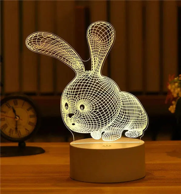 3D Led Night Light Model Toys - Toys Galore & More
