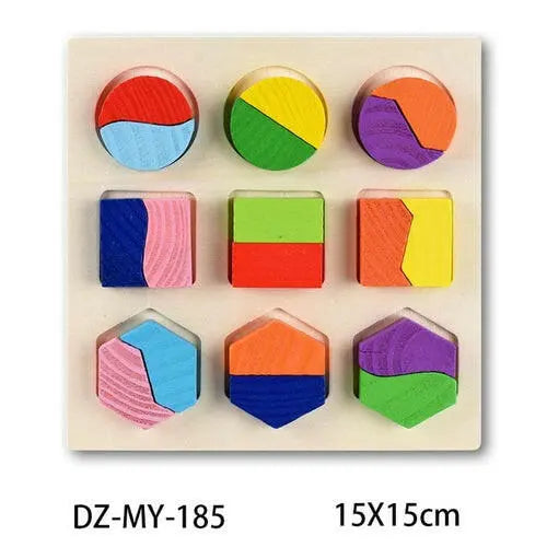 New 30cm Baby Toys Montessori Wooden Puzzle Hand - Toys Galore & More