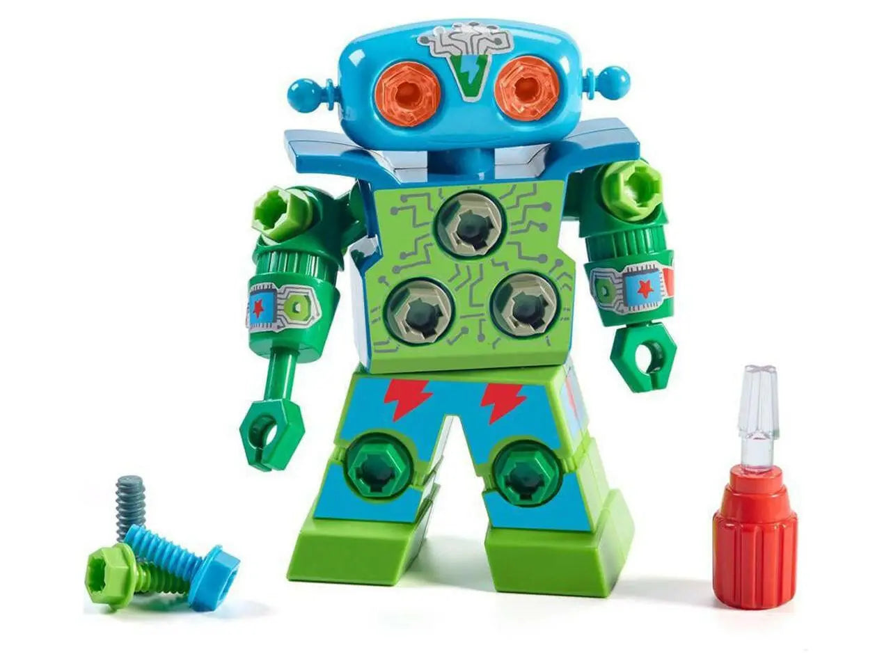 Design & Drill Robot, Preschool STEM & Take Apart Building Toys for Toddler Boys Girls Ages 3+