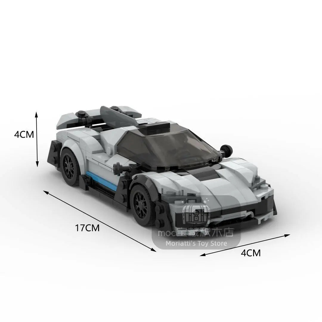 Benz One Racing Sports Brick Car Toys - Toys Galore & More